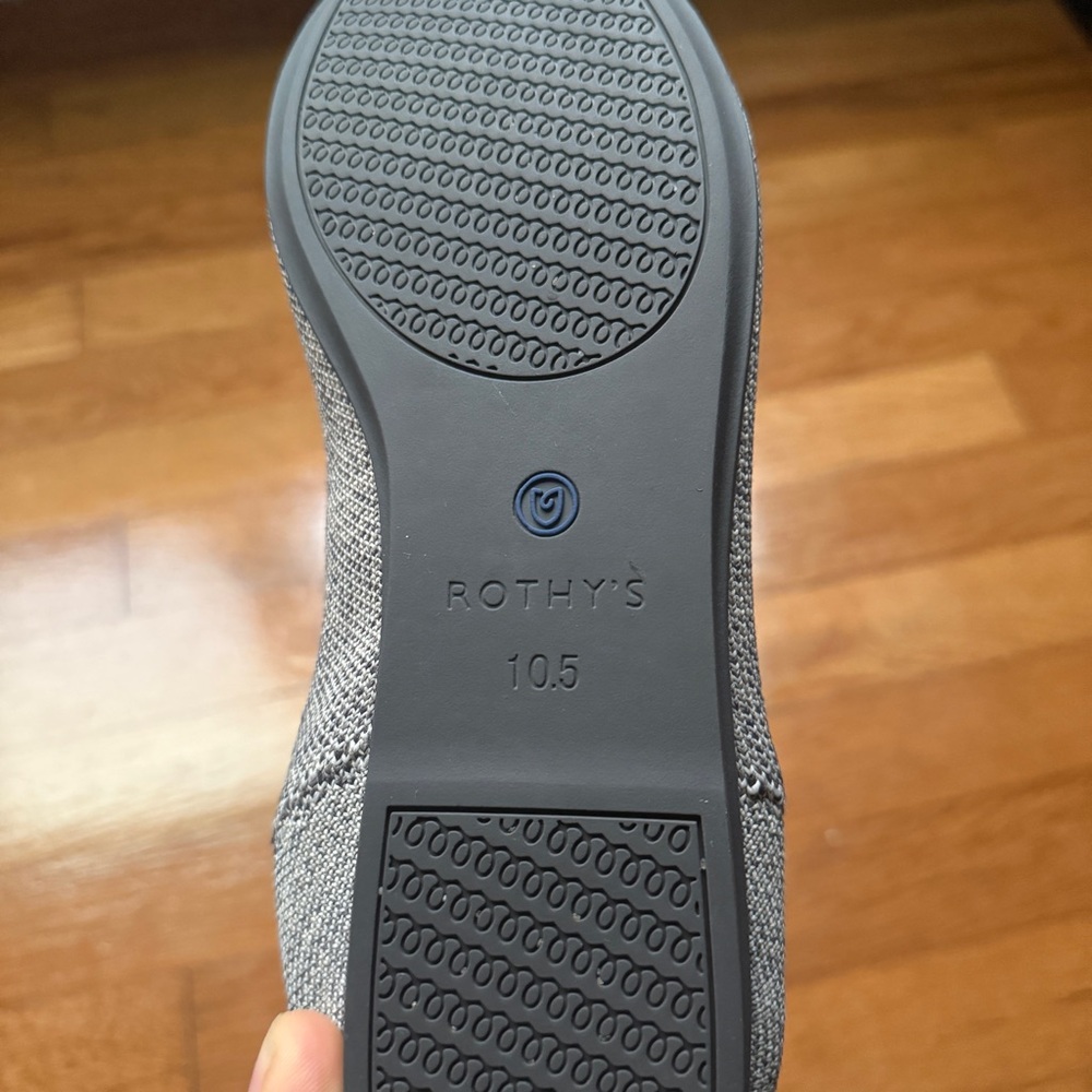 Womens Grey Rothy’s Flats Shoes - Picture 8 of 9